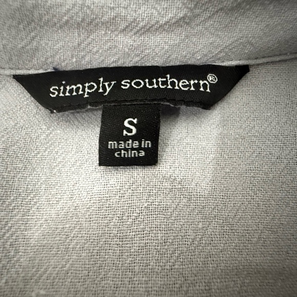 Simply Southern Textured Fabric in Deep Blue - Picture 4 of 8